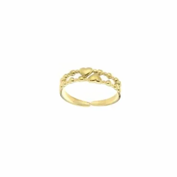 Klassieke ring met hartje