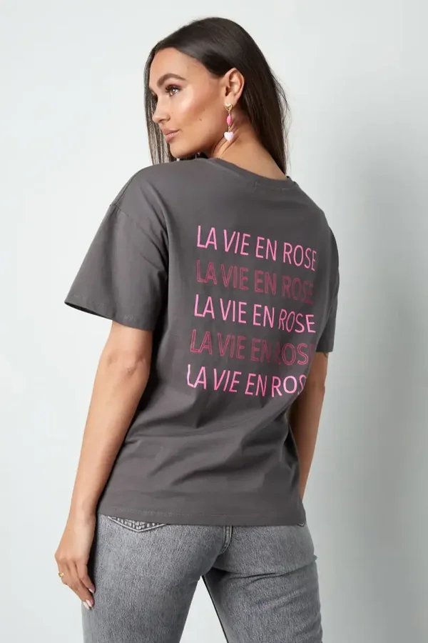 La Vie En Rose t-shirt