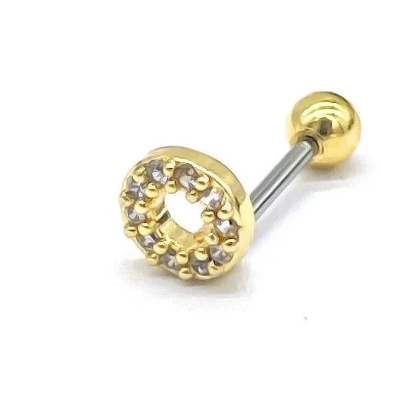 Oorpiercing rond