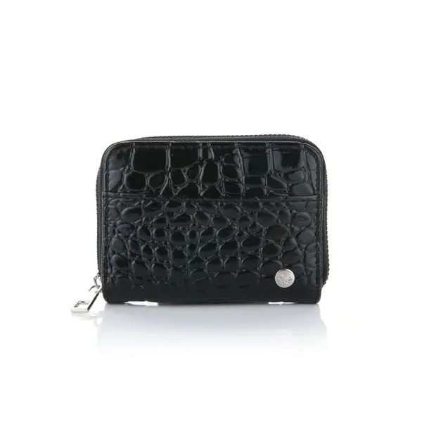 Kleine portemonnee croco