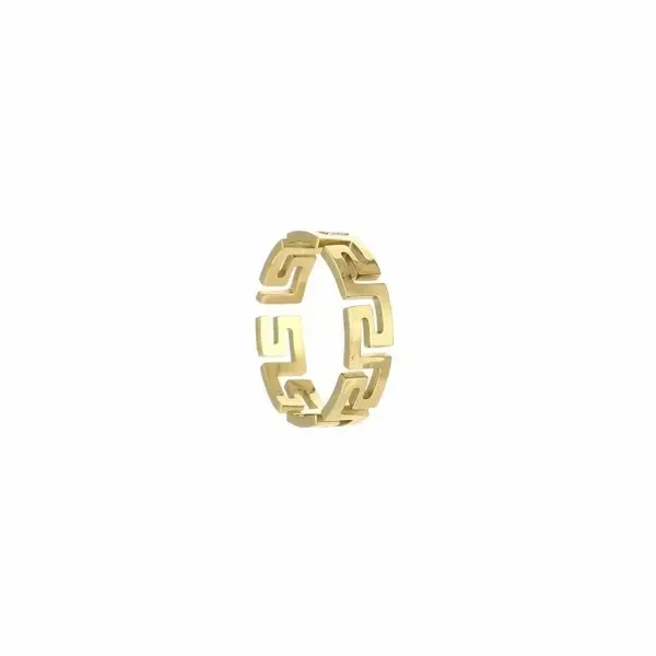 Ring met patroon