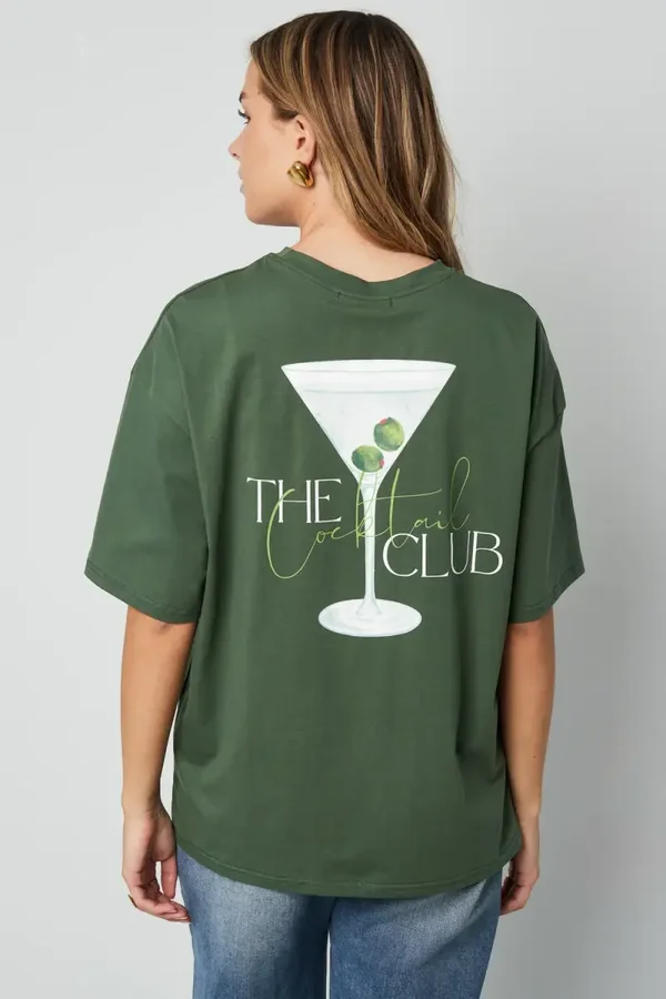 The Cocktail Club t-shirt