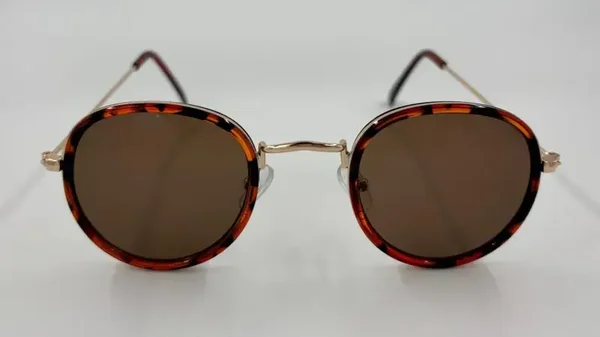 Zonnebril leopard dun frame