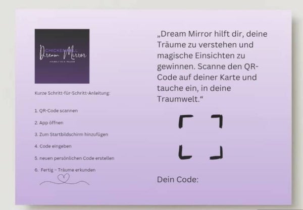 Digitale Geschenkkarte