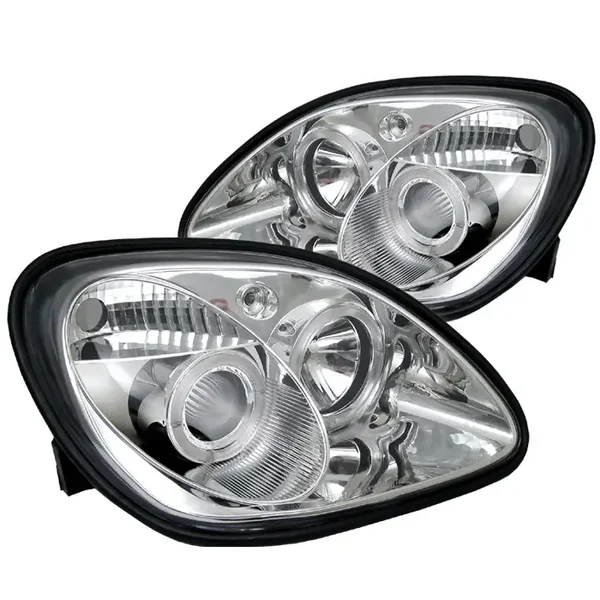Mercedes Benz SLK R170 1996-2004 Chrome Angel Eye Headlights