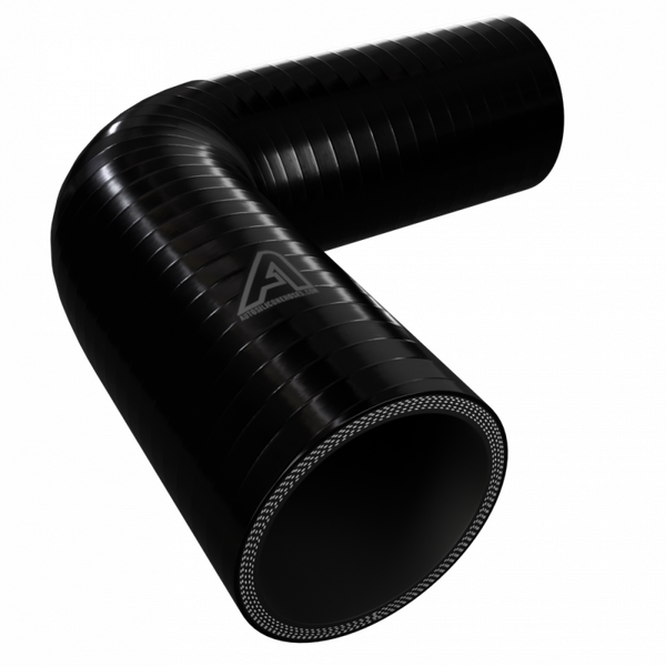 BLACK 90degree SILICONE ELBOW HOSE