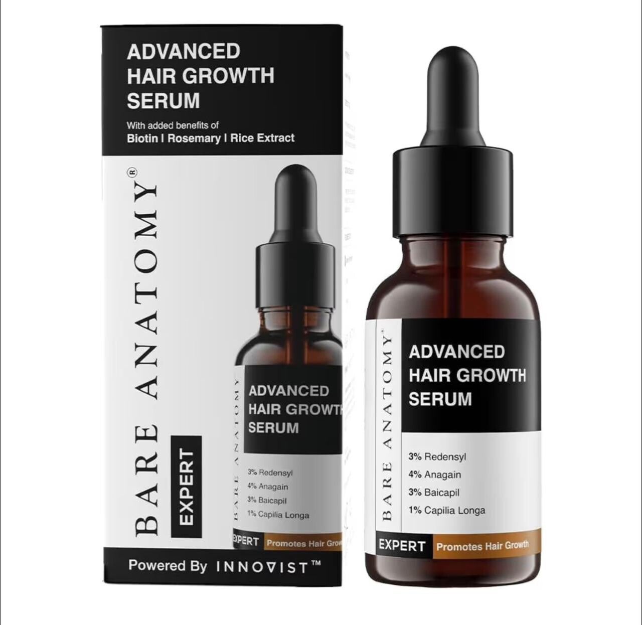 سيروم متطور لنمو الشعر – بالبيوتين وإكليل الجبل ومستخلص الأرز