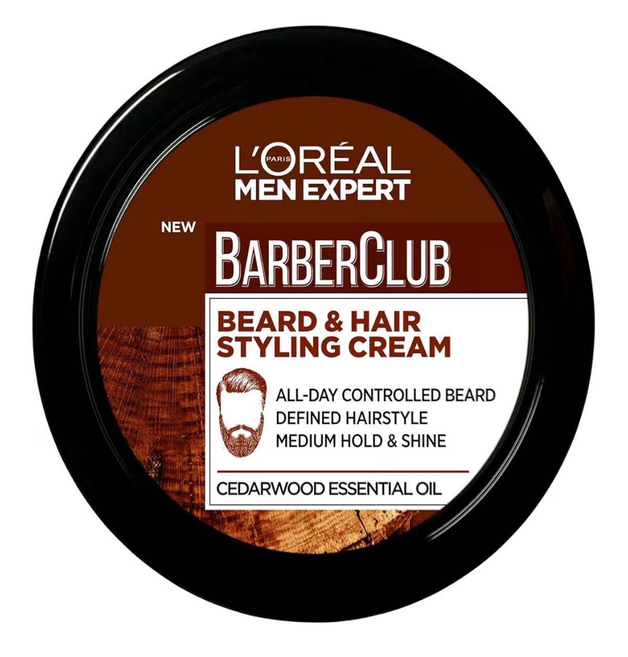 كريم تصفيف الشعر واللحية للرجال من لوريال باريس