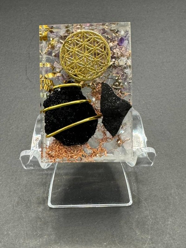 Orgonite plaque protection box