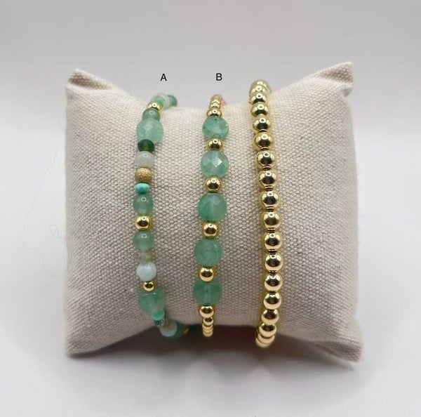 Light Green A en B