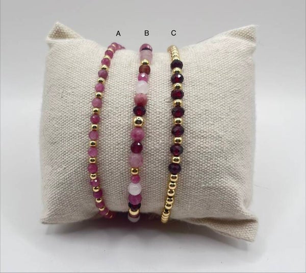 Pink A, B & C