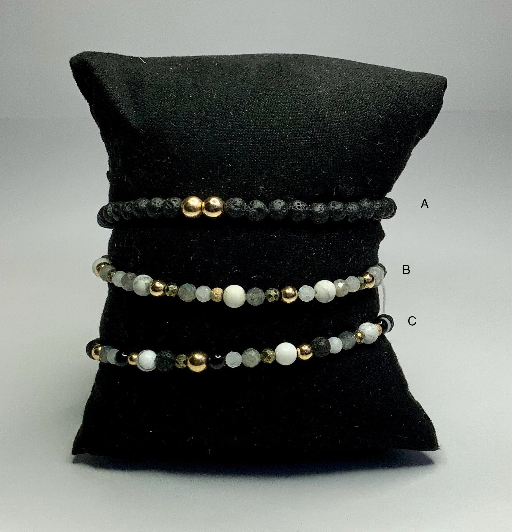 Black & Grey A, B, C, D & E