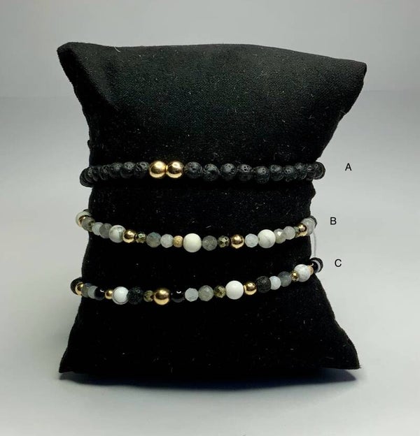 Black & Grey A, B, C, D & E