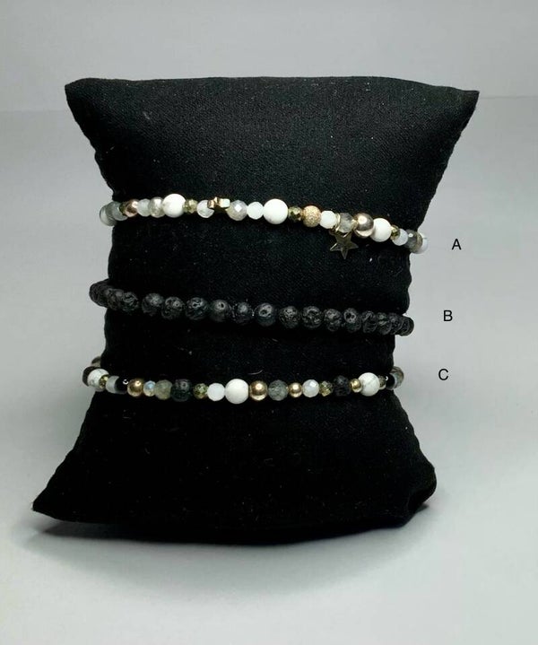 Black & Grey A, B en C