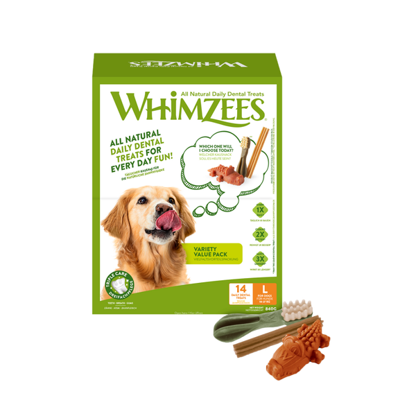 Whimzees Snack Variatiedoos L