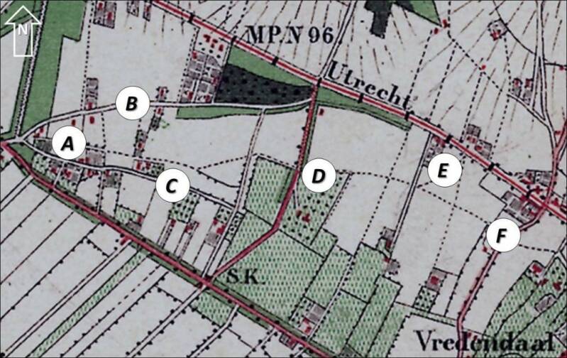 kaart uit 1875
