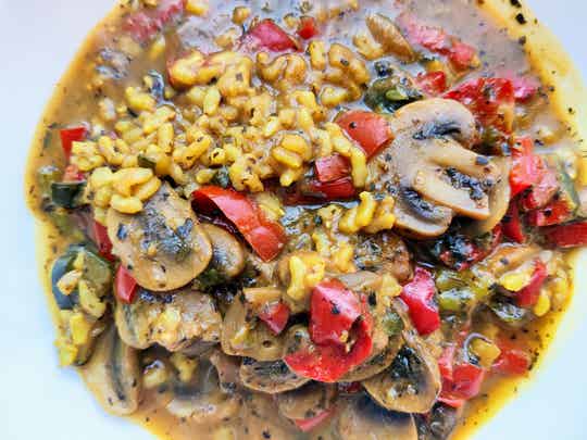 Mediterranean Curry Bowl