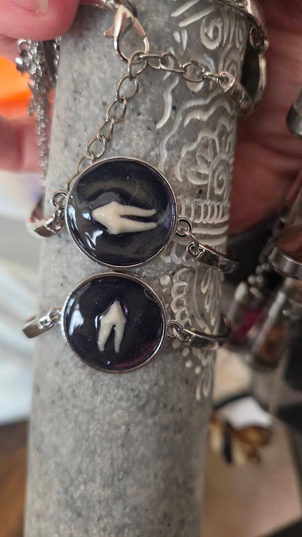 Racoon tooth bracelet