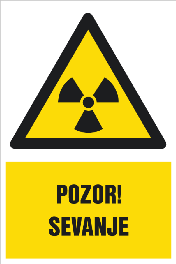 Pozor sevanje