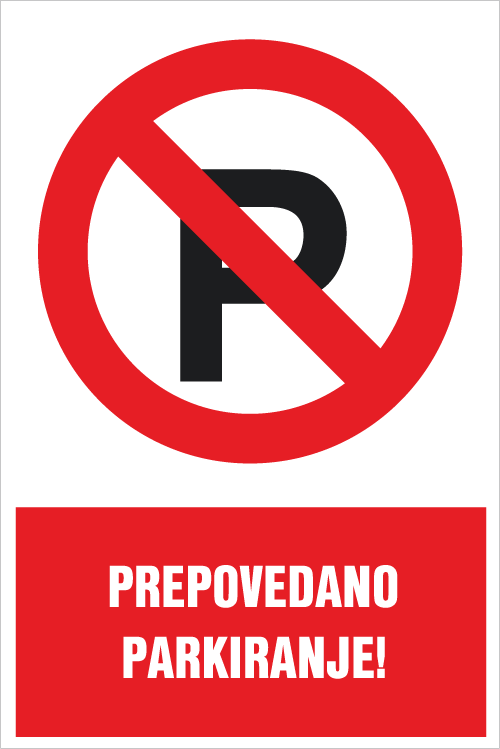 Prepovedano parkiranje