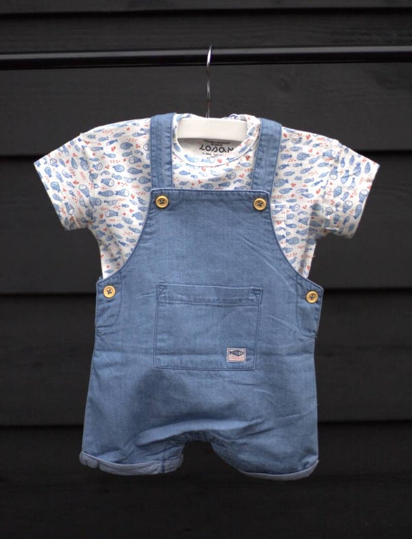 Set tuinbroek/shirt Losan - Multi