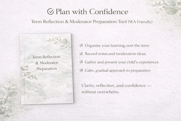 ✅ Plan with Confidence | Term Reflection & Moderator Tool