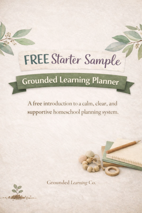 ✅ Start Here | A Grounded Learning Co Free Starter Sample