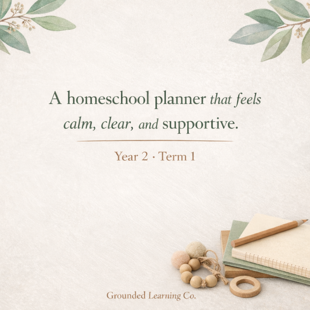 ✅ Learning in Action | Term 1 Homeschool Planner – Year Two