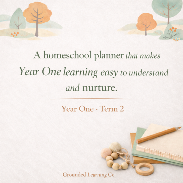 ✅ Learning in Action | Term 2 Homeschool Planner – Year 1