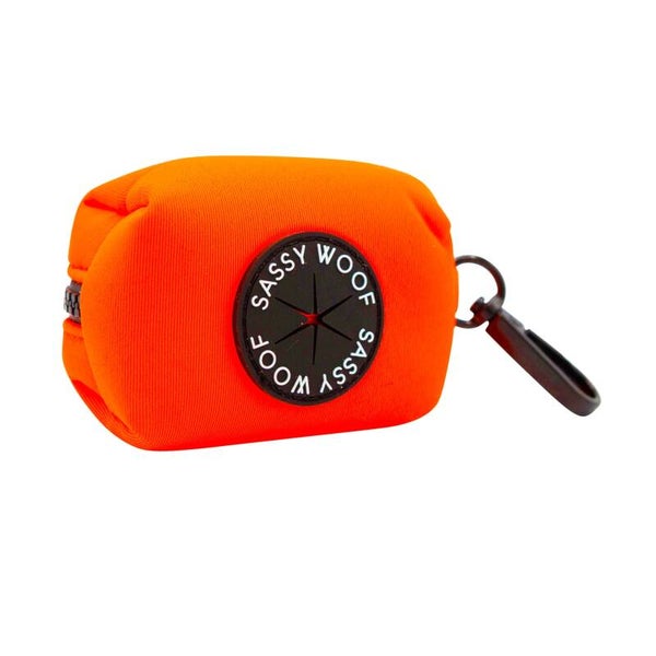 PRE-ORDER 'Neon Orange' Dog Waste Bag Holder