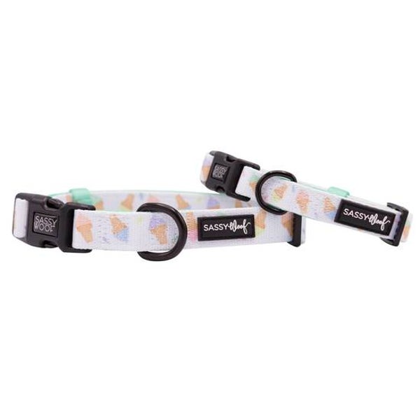 PRE-ORDER 'Sassy Scoops' Dog Collar