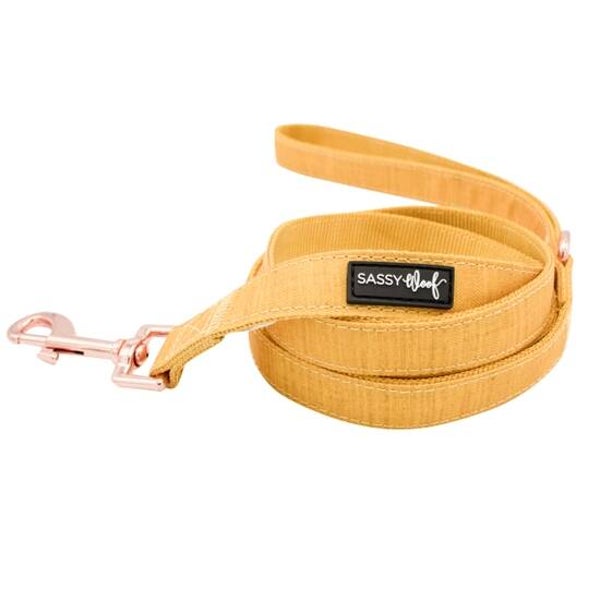 PRE-ORDER 'Sunflower Fields' Dog Fabric Leash