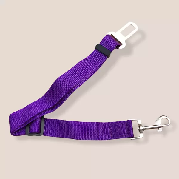 Dog seat belt - Purple