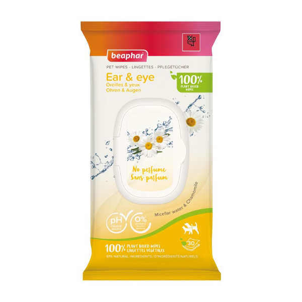 Beaphar Pet Wipes Eyes & Ears