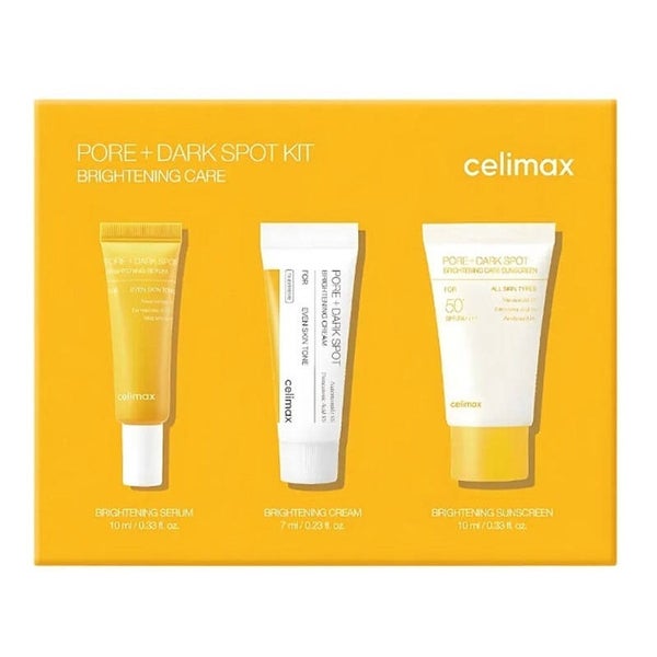 CELIMAX – Pore+Dark Spot Brightening Kit – 10 ml + 7 ml + 10 ml