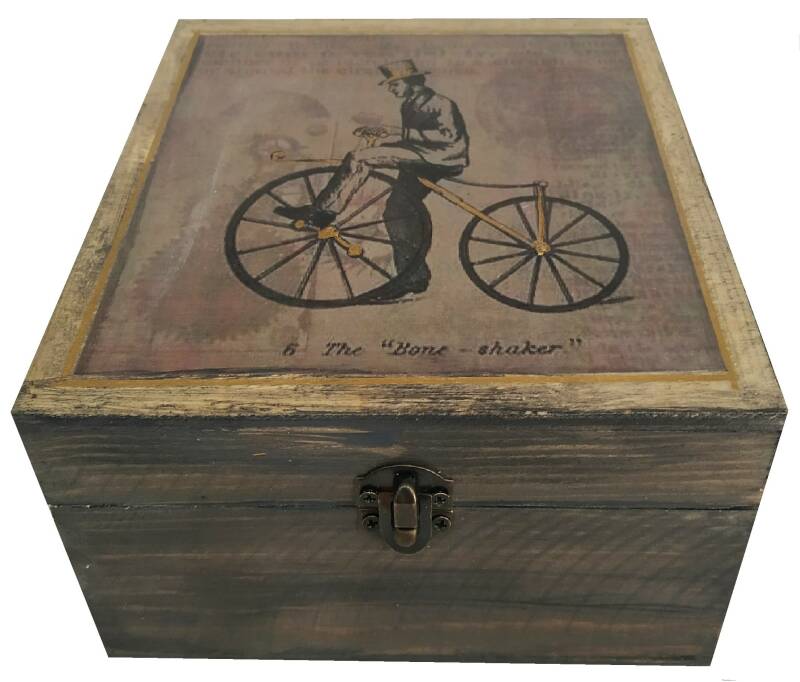 Ξύλινο κουτί αποθήκευσης "VINTAGE"