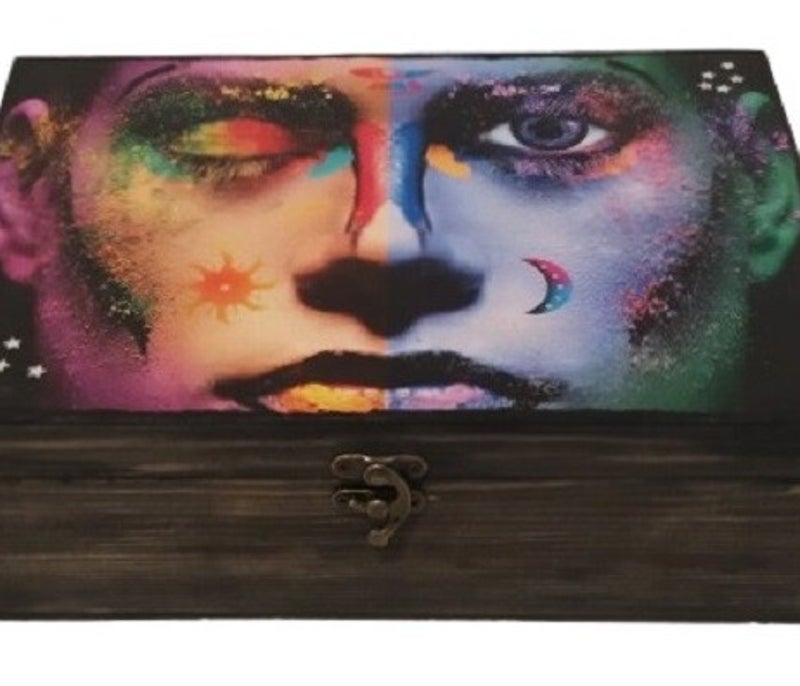 Ξύλινο κουτί αποθήκευσης WOMAN