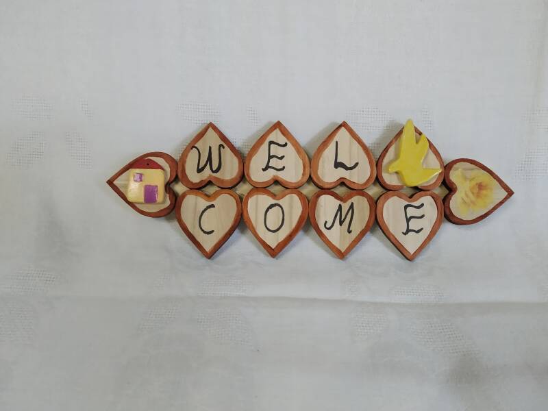 Διακοσμητικό τοίχου "Welcome"