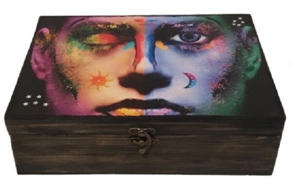 Ξύλινο κουτί αποθήκευσης WOMAN