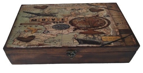 Ξύλινο κουτί αποθήκευσης ΥΔΡΟΓΕΙΟΣ