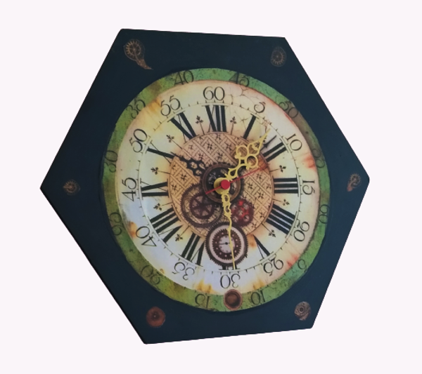 Ξύλινο ρολόι τοίχου