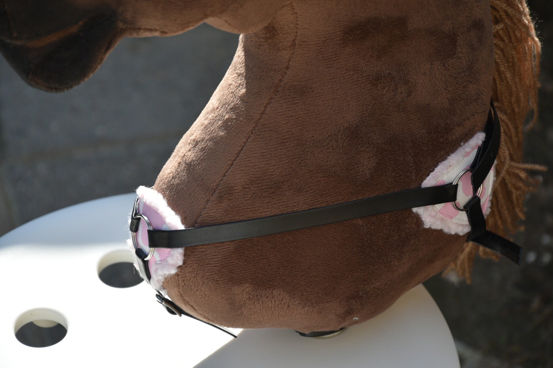 IW 3 points breastplate - pink cow