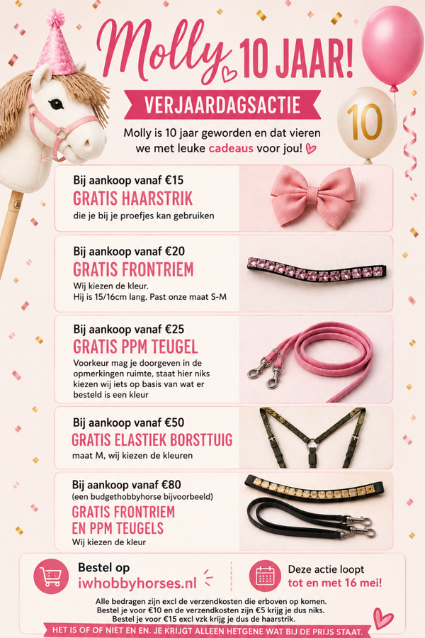 Gratis product Molly 10 jaar!