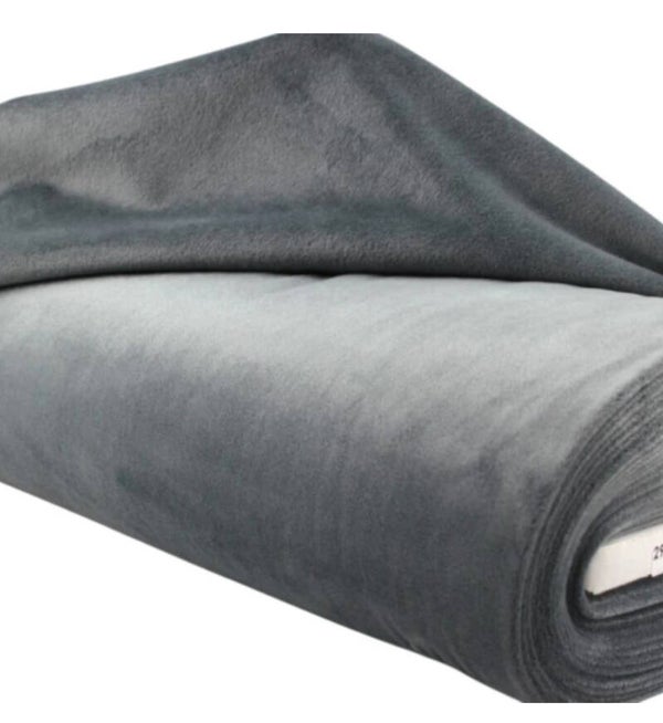 IW velboa dark grey 50x150cm