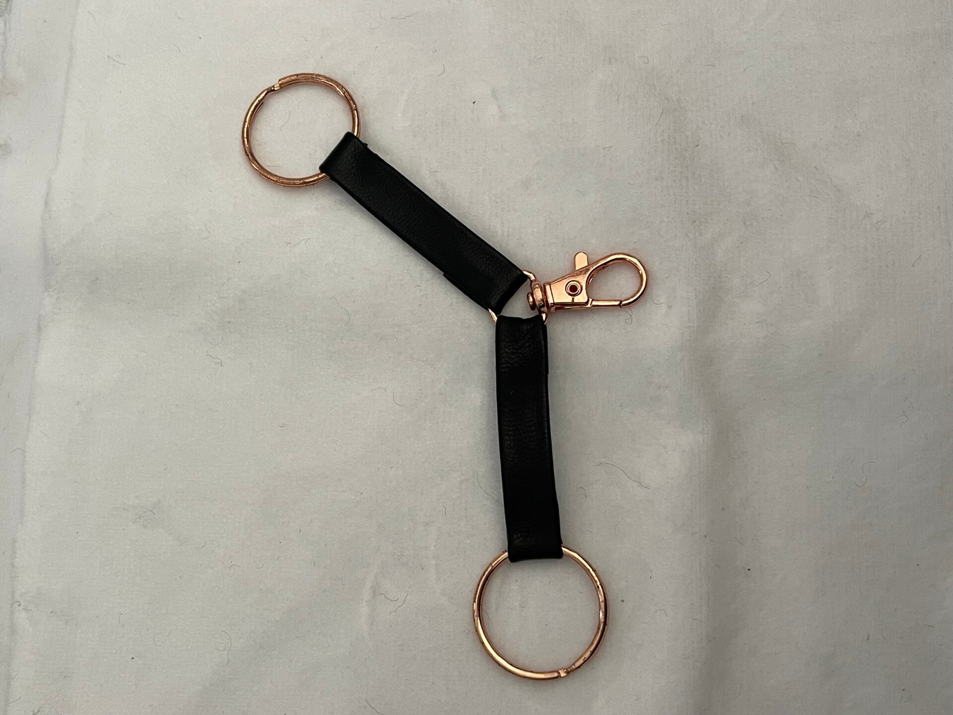 IW rings for your breastplate- rose gold