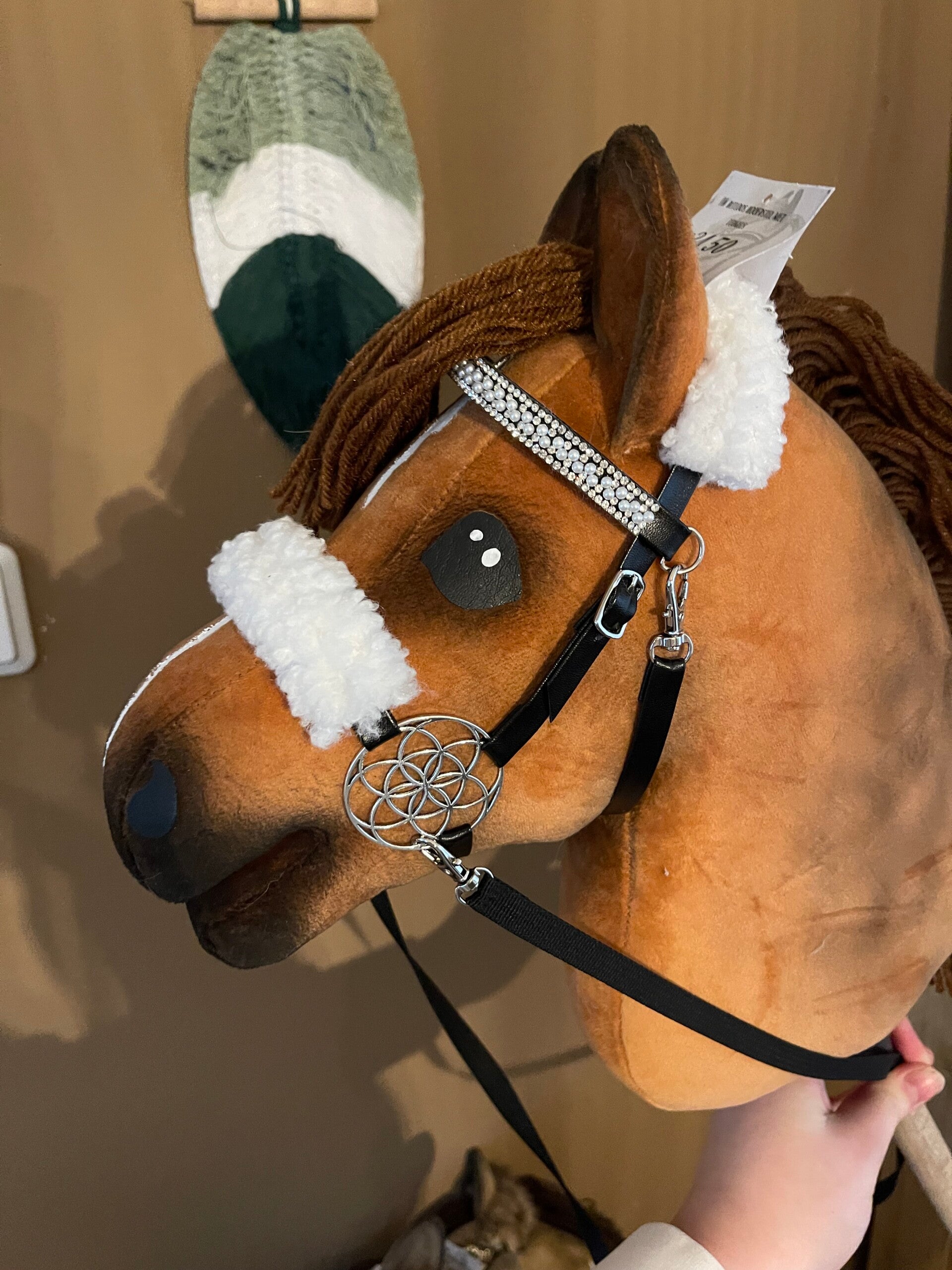 IW bitless bridle easy peasy set- circle bit - S-M-Budget