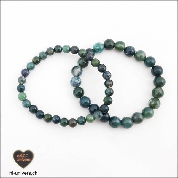 Bracelet Agate mousse