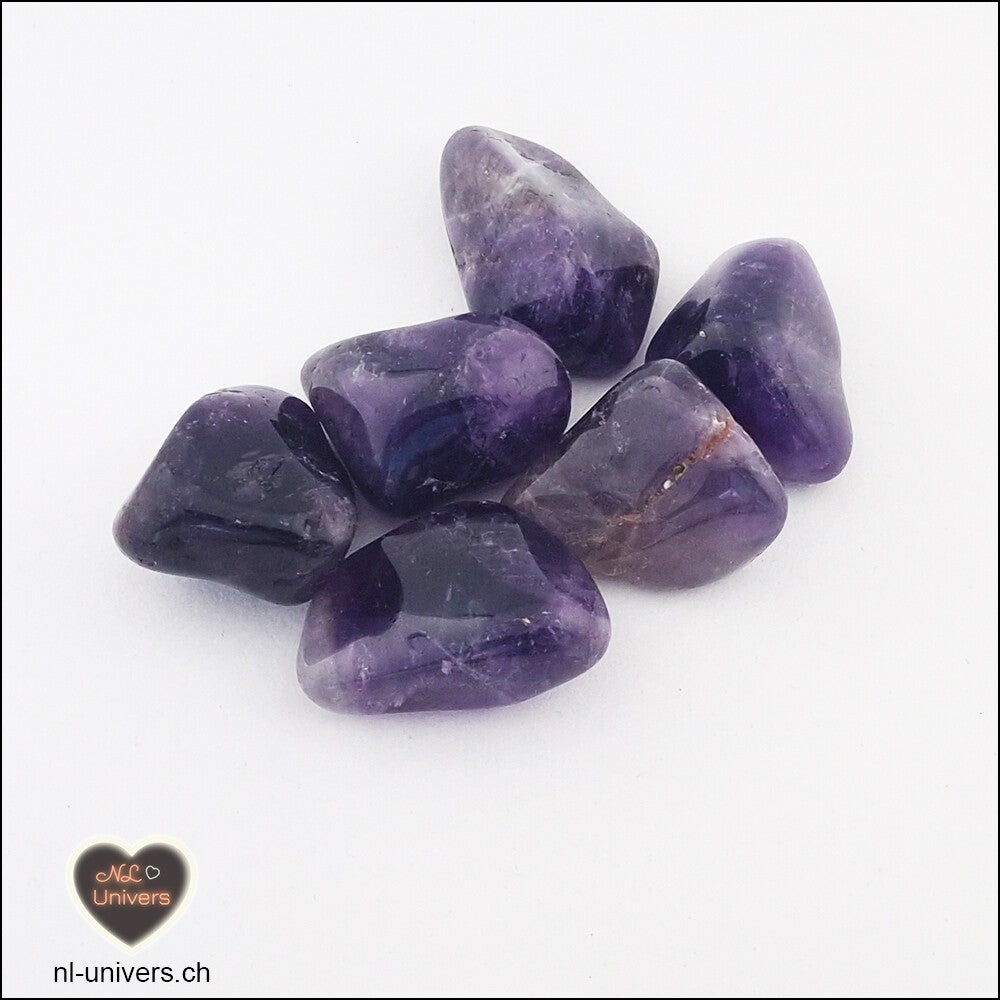 Améthyste roulée
