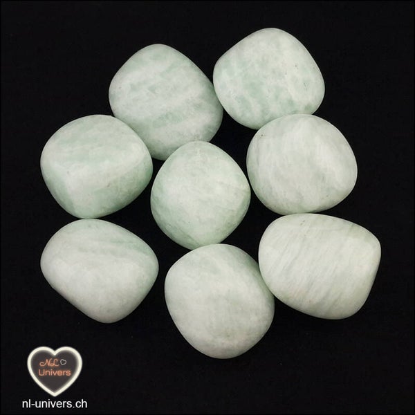 Amazonite claire roulée