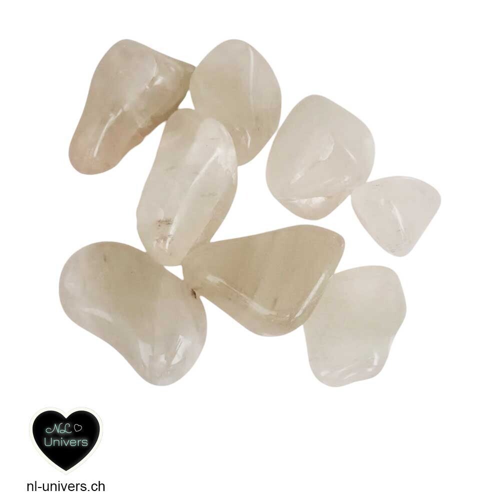 Aragonite blanche roulée